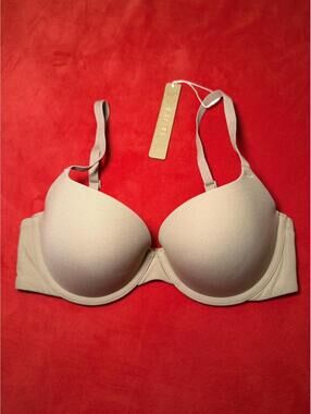 Skims Fits Everybody Push Up Demi Bra Color Sienna Size 32C